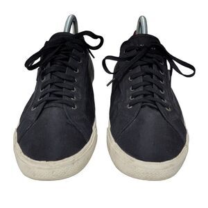 Ben Sherman Canvas Low Tops Casual Sneakers Black Sz 13